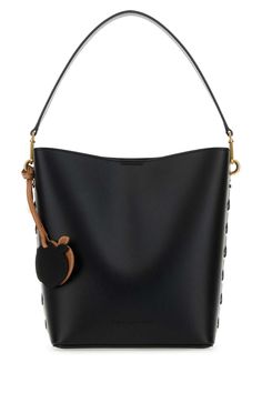 Exterior: 56% Polyester 44% CottonLining: 100% Recycled nylonFinishing: Antiqued golden metal Stella Mc, Bucket Handbags, Stella Mccartney Bag, Vegan Clothing, Artificial Leather, Metallic Accents, Wallet Case, Stella Mccartney, Bags Women