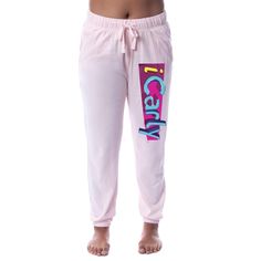 ICarly is the teen sitcom that originally aired on Nickelodeon from 2007 to 2012 and has had a reboot in 2020. In this TV series, a teenage girl named Carly Shay creates her own web show called ICarly with her best friends Sam and Freddie. These wonderful lounge pajama pants feature a large ICarly logo running down the left leg. The pants themselves are made of a soft 60percent cotton and 40percent polyester fabric blend, perfect for casual wear and lounging about! Size: x-small. Color: pink. Ge Icarly Logo, Sam And Freddie, Carly Shay, Wishlist 2024, Icarly, Lounge Pajamas, Sleep Pants, Pajama Bottoms, Bottom Clothes