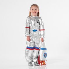 Now your little space fan can go on imaginary explorations dressed in our supercool Light-Up Astronaut Costume. Kids Astronaut Costume, Astronaut Halloween Costume, Rocket Costume, Astronaut Halloween, Kids Barn, Robot Costumes, Astronaut Costume, Kids Light, Costume For Kids