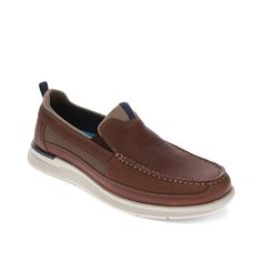 Dockers-Holgate Loafer Look sharp at work or play in the Holgate loafer from Dockers. Contrast stitching details bring a refined touch to the genuine leather loafer, improved with a massaging Supreme Comfort EVA footbed. A Supreme Comfort EVA sole offers impressive support and traction. Stitching Details, Eva Sole, Leather Loafers, Tommy Hilfiger, Genuine Leather, Loafers, Stitching, Bring It On, Red