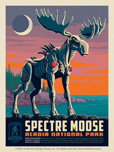 the poster for spectre moose's national park