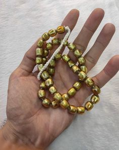 It's Very Beautiful Ancient Unique Color Patina Roman Glass Beads Necklace From 3rd Century Beads NecklaceMaterial Roman GlassHistory 3rd CenturyLength 60cm Festive Gold Beaded Bracelets, Festive Gold Beaded Bracelets With Round Beads, Gold Beaded Necklace With Large Beads For Festive Occasion, Gold Beaded Necklace With Large Beads For Celebration, Gold Beaded Necklaces With Large Beads For Celebration, Adjustable Gold Traditional Beads, Traditional Gold Beaded Bracelets For Jewelry Making, Gold Faceted Beads Necklace For Festive Occasions, Traditional Gold Bracelets With Faceted Beads