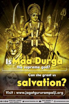 the poster for maaddurga, the supreme god? can she grant us salvation?