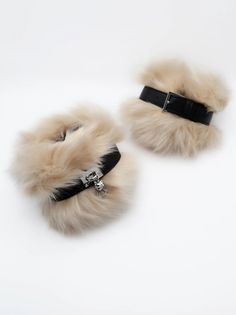 Gabrielle Rosenstein - puff cuffs wolf Character Customization, Leather Silver, Adjustable Belt, Empath, Layers Design, Fox Fur, Fashion Brand, Vegan Leather, Silver Plated