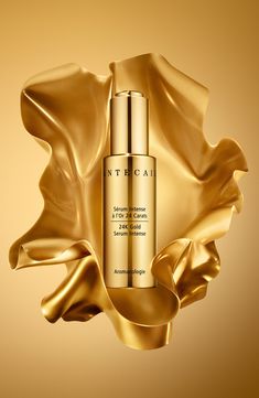 What it is: A potent formula with a 360-degree approach to radiance featuring an innovative cocktail of pure gold and vitamin C.Who it's for: Ideal for all skin types.What it does: The innovative formula moisturizes with pure gold, vitamin C, peptides, botanicals and hyaluronic acid. How to use: Use morning and night under your night moisturizer (sold separately). Cruelty-free Made in Switzerland Gold Skincare, Gold Serum, Night Moisturizer, Muscle Contraction, Gold Face, Light Pollution, Skin Radiance, Luxury Skincare, Pure Gold