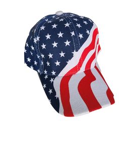 You'll Receive One American Flag Hat as Pictured. One Size Fits all With Adjustable Strap. 100% Polyester Discounts For Multiple Quantity Ordered!! First American Flag, American Flag Hat, Flag Hat, Stars And Stripes, One Size Fits All, American Flag, Baseball Cap, 4th Of July, Flag