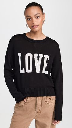 Shopbop - Designer Clothing, Shoes & Accessories Love Sweater, Medical Problems, Soft Hands, China Fashion, Healthcare Professionals, Black Sweaters, Sweater Outfits, Everyday Essentials Products, Fabric Weights