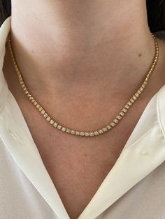 Aubrey Necklace – Kasia J. Take It Off, Indian Jewelry Sets, Dainty Jewelry, Jewelry Necklace, Indian Jewelry, Everyday Look, Prong Setting, Round Diamonds, Jewelry Sets