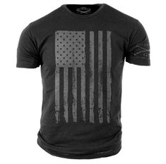 America T-Shirt Grey- Grunt Style Military Men's Graphic Tee Shirt Trendy Tshirts, Mens Graphic Tee, Branded T Shirts, Black Tshirt, American Flag