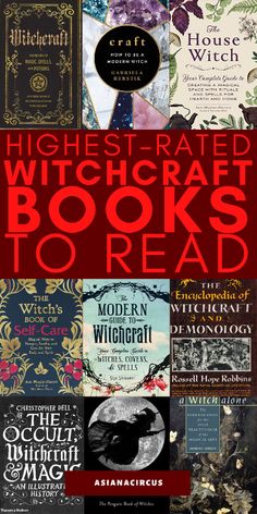 the book cover for high - grade, witchcraft books to read by various authors