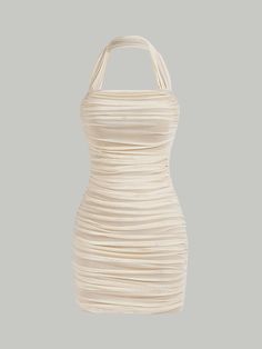 Shien Dresses, Where To Buy Dresses, Dresses From Shein, Dresses Shein, Comfy Jumpsuits, Cheap Dress, Mesh Bodycon Dress, Nude Dress, Shein Outfits