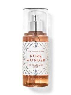 Pure Wonder Travel Size Fine Fragrance Mist Pure Wonder, Bath Body Works Candles, Star Jasmine, Bath And Body Work, Bath And Body Works Perfume, Fine Fragrance Mist, Skin Care Items, Bath And Bodyworks, Fragrance Design