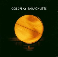 the cover art for coldplay parachutes'album, which features an image of a yellow globe