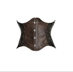 Get trendy with [Blood Supply] Dragon Era steampunk PU corset belt - Crop Top available at Peiliee Shop. Grab yours for $38 today! Modern Steampunk Fashion, Leather Underbust Corset, Modern Steampunk, Punk Clothes, Waist Corset, Metal Fish, Futuristic Style, Corset Belt, Underbust Corset