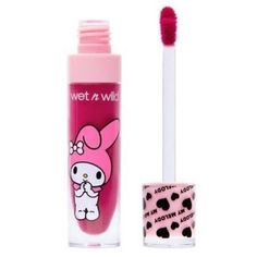 New Wet N Wild Liquid Matte Lip Color My Melody And Kuromi Sweetie Pie 1180297 Limited Edition Rare Sold Out Great For A Birthday Present- Christmas Gift - Stocking Stuffer Hello Kitty Make-up, My Melody And Kuromi, Melody And Kuromi, Birthday Goals, Hello Kitty Jewelry, Kawaii Makeup, 4 Tattoo, Matte Lip Color