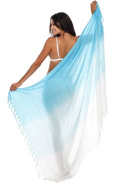 STYLISH BEACH BIKINI SARONG: If you are looking for a comfortable wrap to wear for your vacation getaway, Shu-Shi has vibrant beach sarongs made for you. Stylish tye dye sarongs for women are the perfect beach, cruise, resort and vacation accessory. Great for daring men as well! SOFT AND LUXURIOUS: Our sarong cover ups are made from soft fast-drying rayon fabric. Breathable material that you can wrap around you and create trendy new looks with the versatile beach skirt. This bathing suit wrap sa Long Beach Skirt, Kimono Swim Cover Up, Beach Coverups, Wrap Bathing Suit, Swimsuit Wrap, Skirt Coverup, Skirt Swimsuit, Black Beach, Beach Sarong