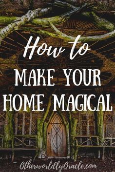 Make the ULTIMATE Magical Home With Witchy Decorating Ideas & More Home Magic, Magia Das Ervas, Magical Home, Witchy Crafts, Magical Life, Witch Spell, Herbal Magic, Witch Magic