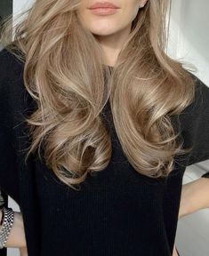 Best Fall Hair Colors, Dark Blonde Hair Color, Blonde Hair Transformations, Beige Hair, Long Hair Color, Ash Blonde Hair