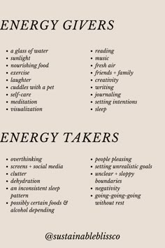 Energy Givers, Positive Self Affirmations, A Better Me, Mental And Emotional Health, Self Care Activities, Calisthenics, Better Me, Self Improvement Tips