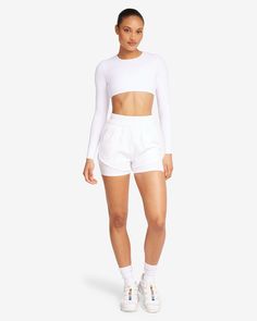 CSB Run Shorts | White Motion Light, Petite Leggings, Run Shorts, Shop Boutique, Bandeau Dress, Shorts White, Pocket Leggings, Running Clothes, Skirt Leggings