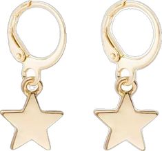 Preppy Accessories, Star Dangle Earrings, Huggie Earrings Gold, Preppy Jewelry, Classy Jewelry, Birthday Wishlist, Huggie Earrings, Buy Gold, Gold Star