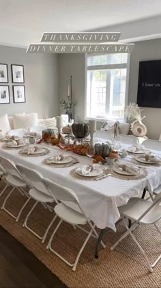 a dining room table is set with plates and place settings for the guests to eat