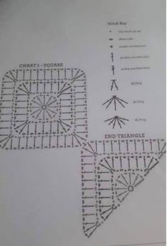 the diagram shows how many different types of stitches are used to make this quilts