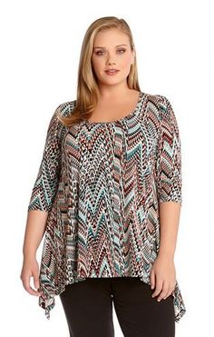 PLUS SIZE SNAKESKIN PRINT 3/4 SLEEVE HANDKERCHIEF TOP #Baja #Spring_2015 #Plus_Size #Snakeskin #Print #Handkerchief #Hem #Wrap #Top #Plus #Size #Womens #Fashion #KarenKane #Plus_Size_Fashion Handkerchief Hem Top, Handkerchief Top, Poolside Fashion, Nordstrom Women, Plus Size Womens, Top Plus Size, Karen Kane, Fashion Plus Size, Handkerchief Hem