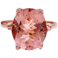 Luxury Rose Gold Topaz Ring With Prong Setting, Formal Rose Gold Morganite Diamond Ring, Luxury 14k Rose Gold Oval Rings, Formal Rose Gold Topaz Ring With Accent Stones, Formal Morganite Rings In Pink Gold, Morganite Pink Gold Rings For Formal Occasions, Exquisite Rose Gold Rings For Formal Occasions, Formal Morganite Pink Gold Rings, Formal Pink Gold Morganite Rings