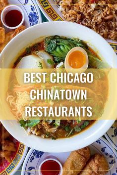 the best chicago chinatown restaurants with text overlay