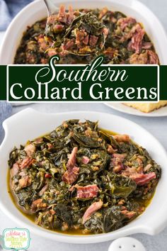 this southern collard greens casserole is an easy and delicious side dish