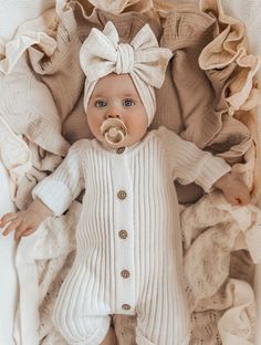 Ribbed Romper | Milk – Brave Little Lamb Ribbed Romper, Baby Fits, Newborn Outfit, Wooden Buttons, Baby Outfits, Baby Winter