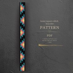 a book cover with an image of a colorful pattern on the front and side of it