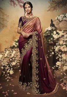 #eBay #eBayStore #saree #Purple #eBaySeller #Women #India #CHRISTMASNEWYEAR #Dollasilk #BridalGallery #SareeBlouse #AttractiveSaree #Bollywood #Designer #Bridal #Wedding #Tradictional #ETHNIC #Weddingsaree #Function #Bridalsaree https://www.ebay.com/str/bridalgallery007 Bollywood Designer Sarees, Blue Silk Saree, Latest Indian Saree, Indian Sarees Online, Wedding Saree Indian, Satin Saree, Utsav Fashion, Art Silk Sarees, Work Sarees