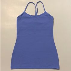 New Without Tags Lululemon Power Y Luon Racerback Tank Size 6 With A Built In Bra. Took Tags Off But Never Worn. Periwinkle Blue Color. Pads Not Included. Comes From A Smoke Free And Pet Free Home. Check Out My Closet For Other Lululemon Power Y Racerback Tanks In Other Colors And Other Lululemon Shorts Listings. Feel Free To Bundle To Save On Shipping. Blue Stretch Tank Top For Light Exercise, Fitted Blue Tank Top For Light Exercise, Blue Stretch Tank Top For Pilates, Casual Blue Tank Top For Pilates, Blue Racerback Tops For Pilates, Sporty Blue Tank Top For Pilates, Blue Seamless Tank Top For Pilates, Fitted Light Blue Tank Top For Workout, Blue Sporty Tank Top For Pilates