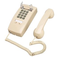 an old - fashioned telephone is shown on a white background