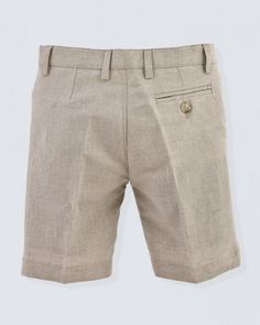 Blade is a fitted short with an adjustable pull-elastic along the inside waistline. It is fully made in Italy, from tailoring to materials. 100% Linen from Italy Machine Wash Cold, Flat Dry, Cool Iron, Dry Clean Relaxed Fit Linen Bermuda Shorts With Short Inseam, Linen Bermuda Shorts With Relaxed Fit, Beige Shorts With Welt Pockets For Spring, Classic Fitted Bermuda Shorts For Summer, Fitted Classic Bermuda Shorts For Summer, Beige Shorts With Welt Pockets For Summer, Summer Beige Shorts With Welt Pockets, Linen Bottoms With Built-in Shorts, Casual Fitted Linen Bermuda Shorts