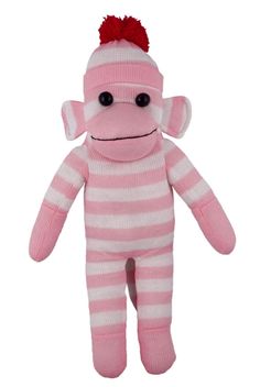 PRICES MAY VARY. SOCK MONKEY: Stuffed toy – Gifts – Present – Puppet.The quality of the sock monkey stuffed animal, as well as the vibrant coloring, will relax the mind and be snuggling up to this plush sock monkey toy will make any child happy. FUN & HUGGABLE: Huggable and fun-knitted soft material 16 inches adorable fun sock monkey doll for kids.Original sock monkey from a soft, huggable material that meets famous Plushland quality standards, this monkey plush toy features surface-washable. OR Sock Monkey Dolls, Boy Baby Doll, Monkey Toy, Knitted Stuffed Animals, Monkey Doll, Monkey Stuffed Animal, Monkey Plush, Pink Socks, Teddy Bear Stuffed Animal