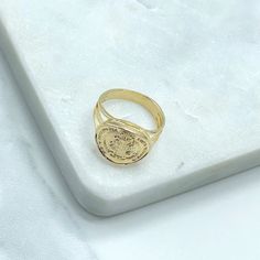 18k Gold Filled San Benito Ring, Catholic Jewelry-Sizes Available: 6, 7, 8, 9Check out the Bracelet with the same style:https://www.etsy.com/DiJuJewels/listing/1093514853/18k-gold-filled-figaro-charm-bracelet? Nickel Free 14k Gold Rings, Adjustable Gold Oval Midi Rings, Gold Oval Adjustable Midi Rings, Gold Adjustable Oval Midi Rings, Adjustable Oval Gold Midi Rings, Nickel-free Gold Jewelry For Promise Ring, Gold Oval Nickel-free Ring, Gold Dainty Midi Rings, Dainty Gold Round Midi Rings