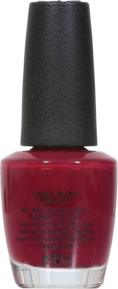 Bring the luscious and rich look of your favorite deep red vino to your fingertips with OPI Malaga Wine. Find yourself taking on a glass-half-full attitude when your manicure features this intoxicating hue. Enjoy the long-lasting and much-loved quality of OPI’s original formula with every application of this brilliant nail polish. Choose the brand’s Nail Lacquer formula for seven-day wear, or opt for Infinite Shine for a gel-like manicure that lasts up to 11 days. Wine Nails Opi, Nails Opi Gel, Opi Malaga Wine, Malaga Wine, Wine Nails, Nails Opi, Red Nail Polish, Nail Lacquer, Malaga