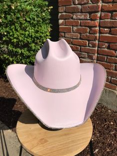 Custom Cowboy / Cowgirl Hats With Rhinestone Band. Choose Any - Etsy Cowgirl Hats, Cowboy And Cowgirl, Birthday Outfit, Cowboy Hats, Cowboy, Band, Boots, Hats, Color