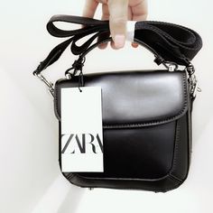 Nwt Zara Mini Flap Crossbody Bag New Crossbody Bag Clutch Bag Zara Crossbody Shoulder Bag For Travel, Zara Crossbody Shoulder Bag For On-the-go, Zara Bag With Adjustable Strap For On-the-go, Zara Shoulder Bag With Detachable Strap For Travel, Black Saddle Bag With Branded Hardware For Everyday Use, Zara Crossbody Shoulder Bag With Removable Pouch, Zara Crossbody Bag With Adjustable Strap, Zara Crossbody Shoulder Bag For Everyday, Zara Everyday Crossbody Shoulder Bag