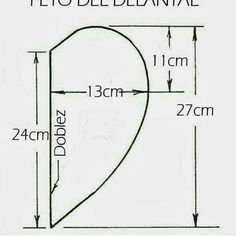 a drawing of the height of a door with measurements and measurements for each section in it