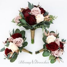 wedding flowers arranged in the shape of a heart