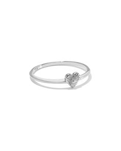 The dainty details of the Maia Heartburst Band Ring in Sterling Silver have stolen our hearts. An homage to the traditional jewelry technique of hand engraving, this ring features an etched design resembling a bursting heart. Crafted in long-lasting metal, you’ll love this ring season after season. Metal Sterling Silver Why Sterling Silver? Our Sterling Silver collection features elevated styles to wear time and time again. With a base of both pure silver and copper, Sterling Silver provides a p Kendra Scott Ring Silver, Sterling Silver Engraved Heart Open Ring, Engraved Sterling Silver Open Heart Ring, Engraved Sterling Silver Heart Open Ring, Engraved Heart Ring For Wedding, Heirloom Engraved Heart Ring For Promise, Heirloom Engraved Heart Promise Ring, Sterling Silver Heirloom Heart Ring For Promise, Heirloom Sterling Silver Heart Ring For Promise