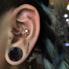 there are three different types of ear piercings