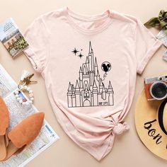 Disney Character Shirts, Magic Kingdom Shirt, Disneyland Birthday, Classic Disney Characters, Disney Trip Shirts, Trip Shirts, Disney Trip Planning, Disneyland Shirts, Disney World Shirts