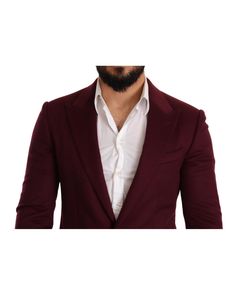 Absolutely stunning Dolce & Gabbana blazer Peak lapel style Single breasted two-button closure Slim fit Maroon bordeaux color Three outside pockets and three inside pockets Logo details Made in Italy Material: 100% Cashmere Lining: 100% Silk Size on Tag: IT48 | M Bordeaux Color, Slim Fit Blazer, Slim Fit Blazers, Peak Lapel, Blazers For Men, Wool Blazer, Single Breasted, Men's Blazer, Suit Jacket