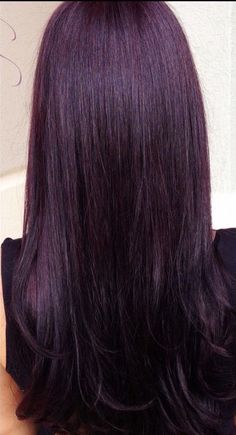 Intense Violet Hair Color, Plum Burgundy Hair, Deep Plum Hair, Deep Purple Hair, Violet Hair Colors