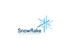 snowflake web design and development logo